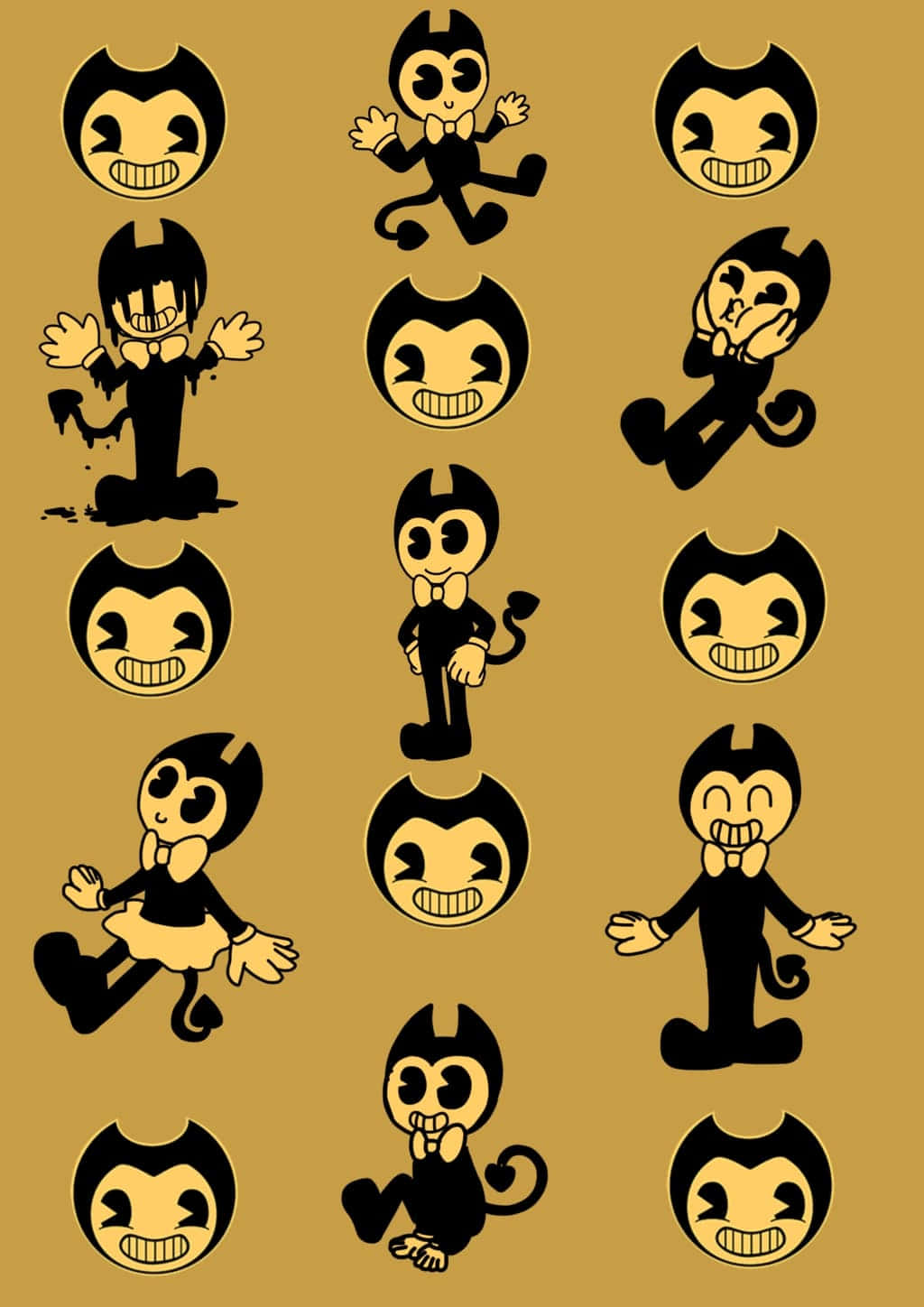 Spooky Bendy In The Dark Wallpaper