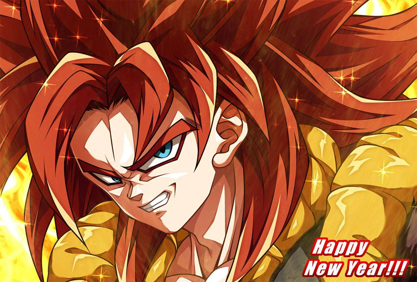 Ssj4 Gogeta New Year Wallpaper