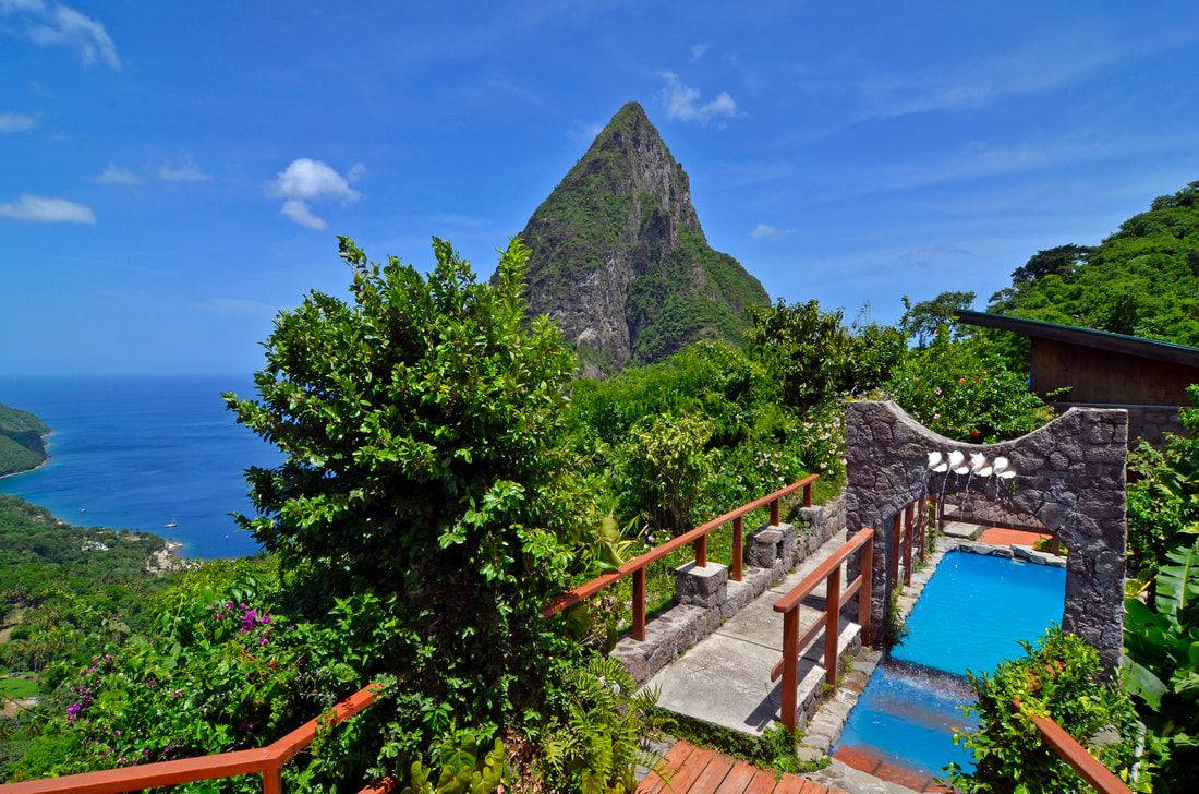 St. Lucia Ladera Resort Wallpaper