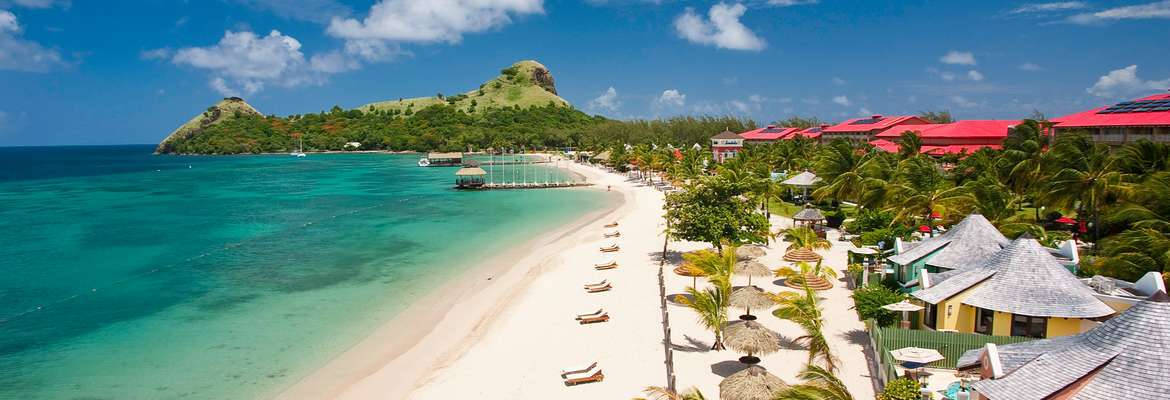 St. Lucia Sandals Grande Wallpaper