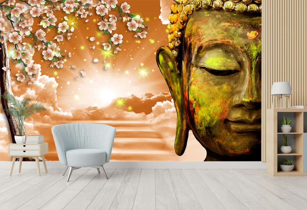 Stanadard Buddha Tapestry Wallpaper