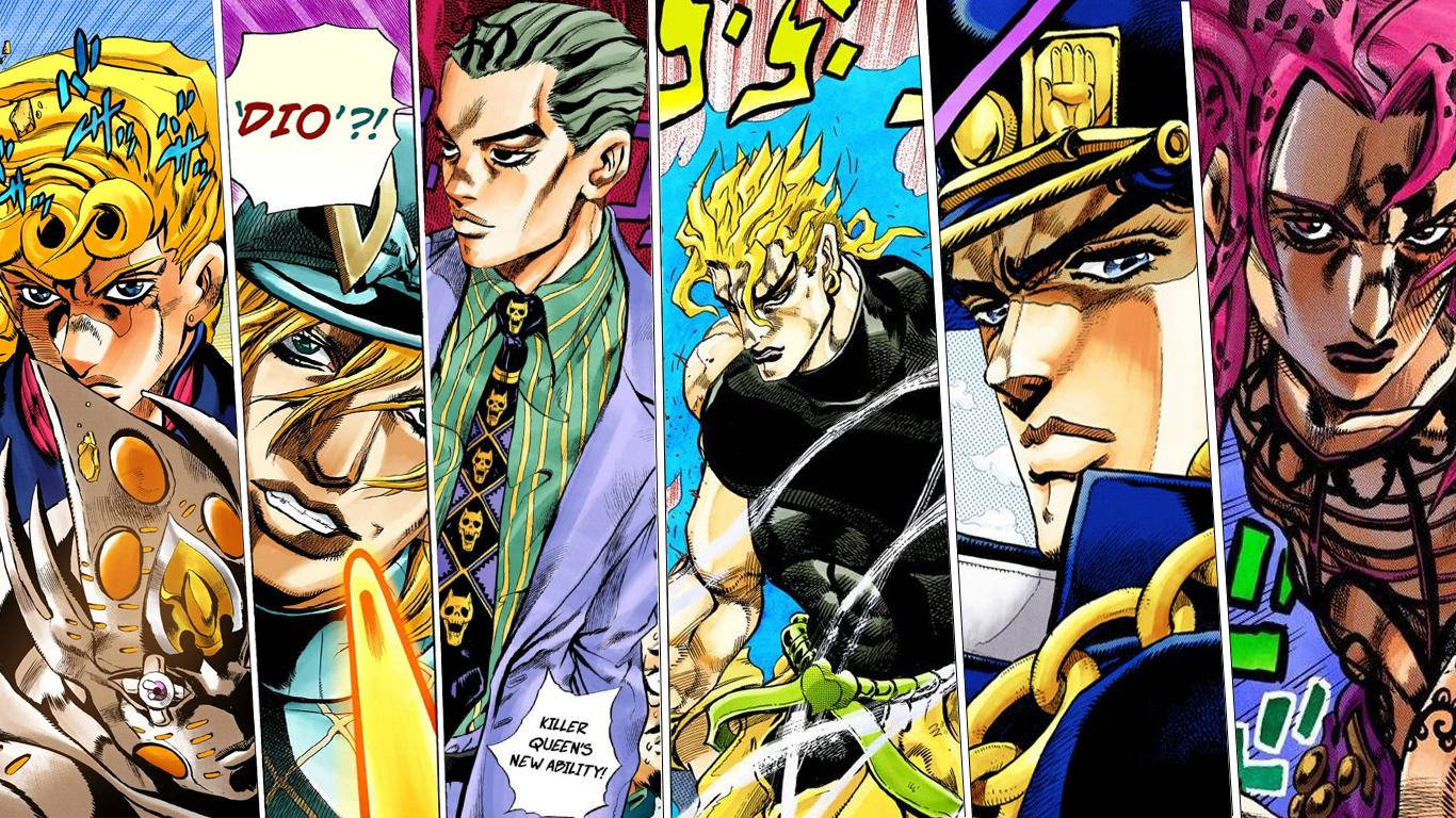 Stand Tall With Jojo Bizarre Adventure Wallpaper