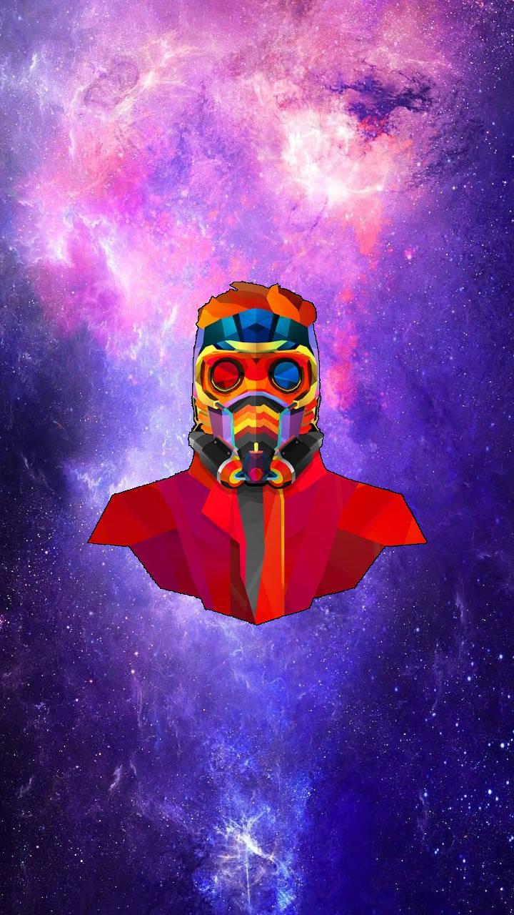 Star Lord Purple Galaxy Wallpaper