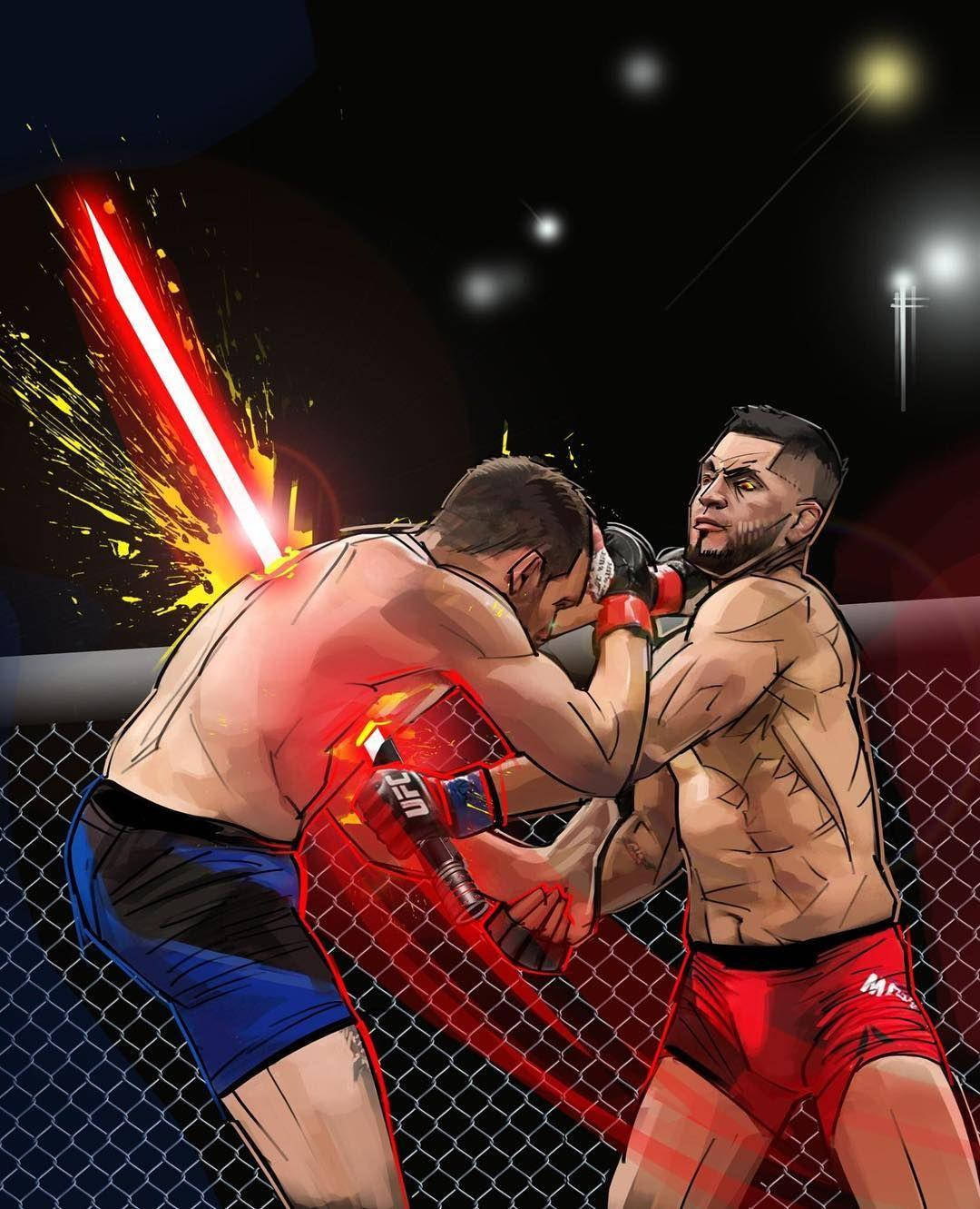 Star Wars Edit Jorge Masvidal Wallpaper