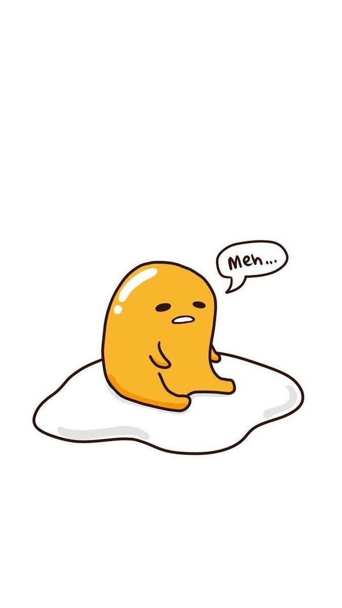 Start Your Day Right With Gudetama Aesthetic Wallpaper