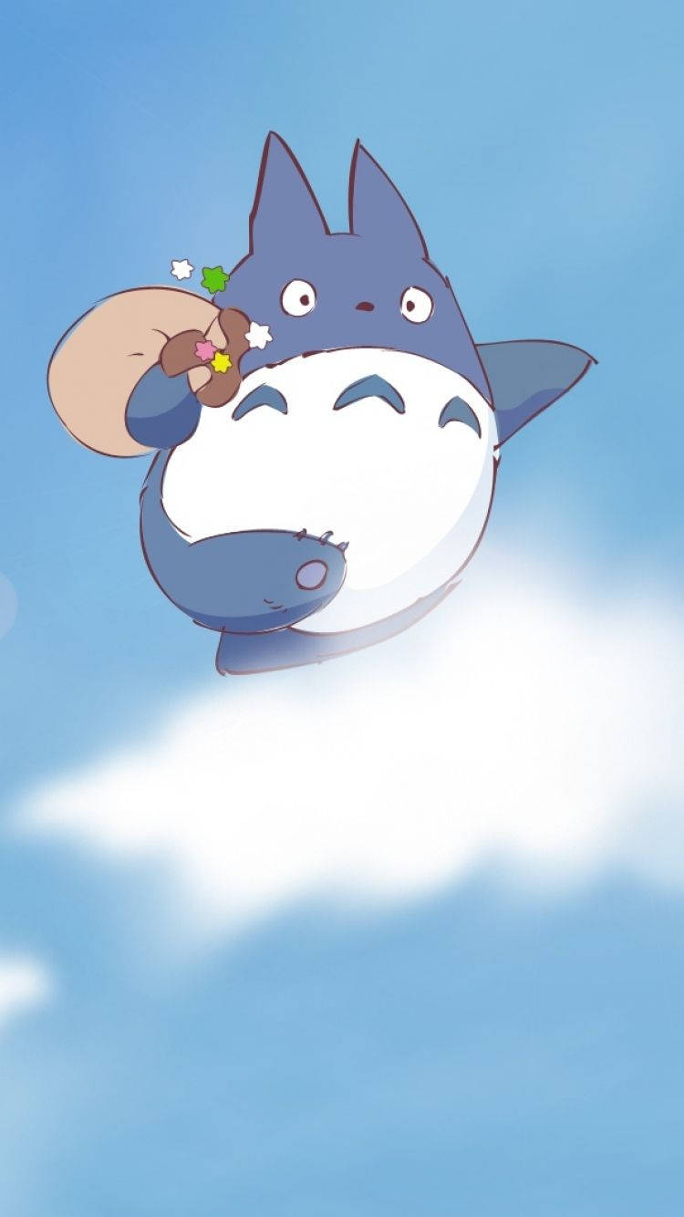 Stay Enchanted By The Beauty Of Studio Ghibli Movies With Your Iphone! Wallpaper