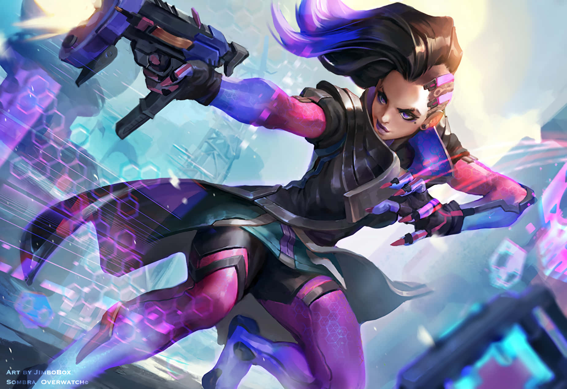 Steal The Show With Sombra! Wallpaper