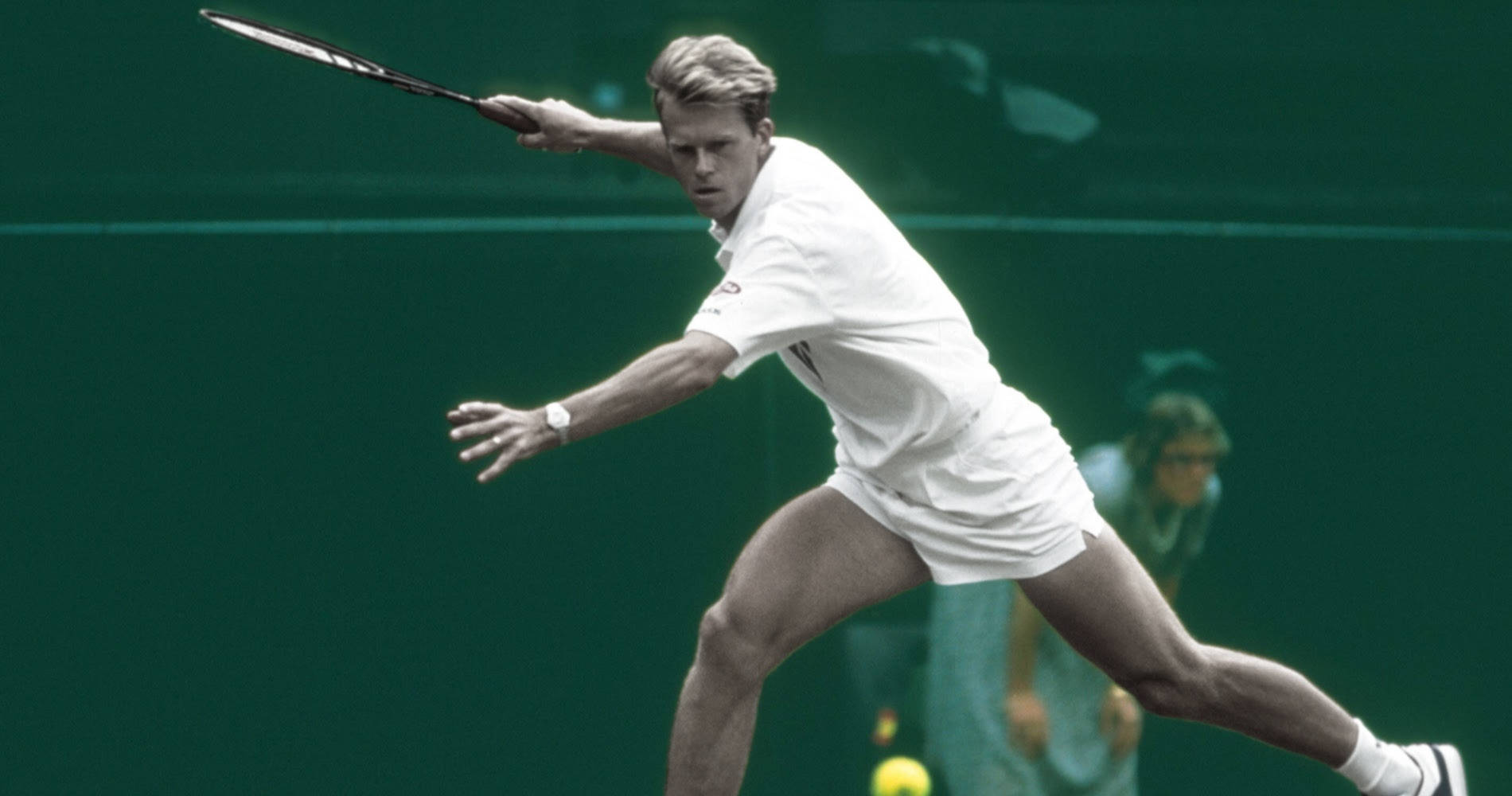 Stefan Edberg Green Graphic Art Wallpaper