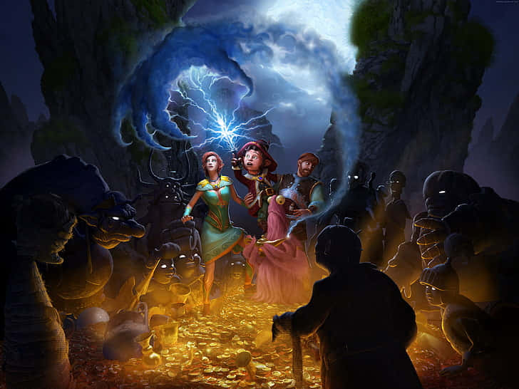 Step Into A Magical World Of Fairy Tales Wallpaper