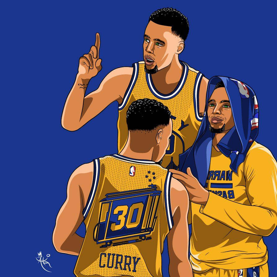 Stephen Curry Cool Fanart Wallpaper