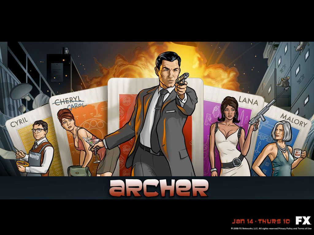 Sterling Archer Cards Wallpaper