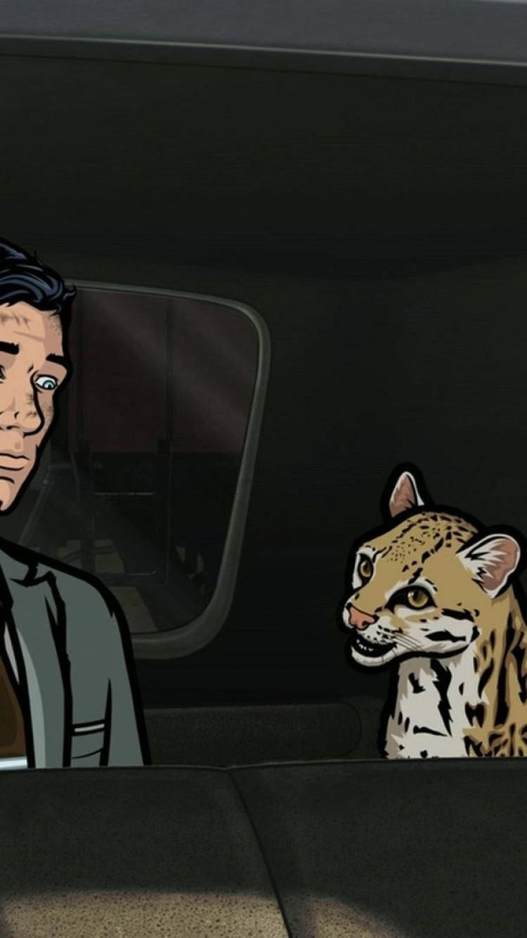 Sterling Archer Ocelot Wallpaper