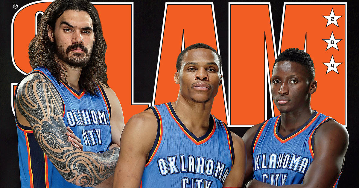 Steven Adams Russell Westbrook Wallpaper