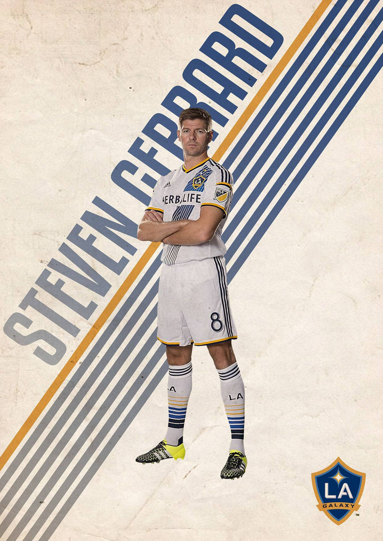 Steven Gerrard La Galaxy Wallpaper