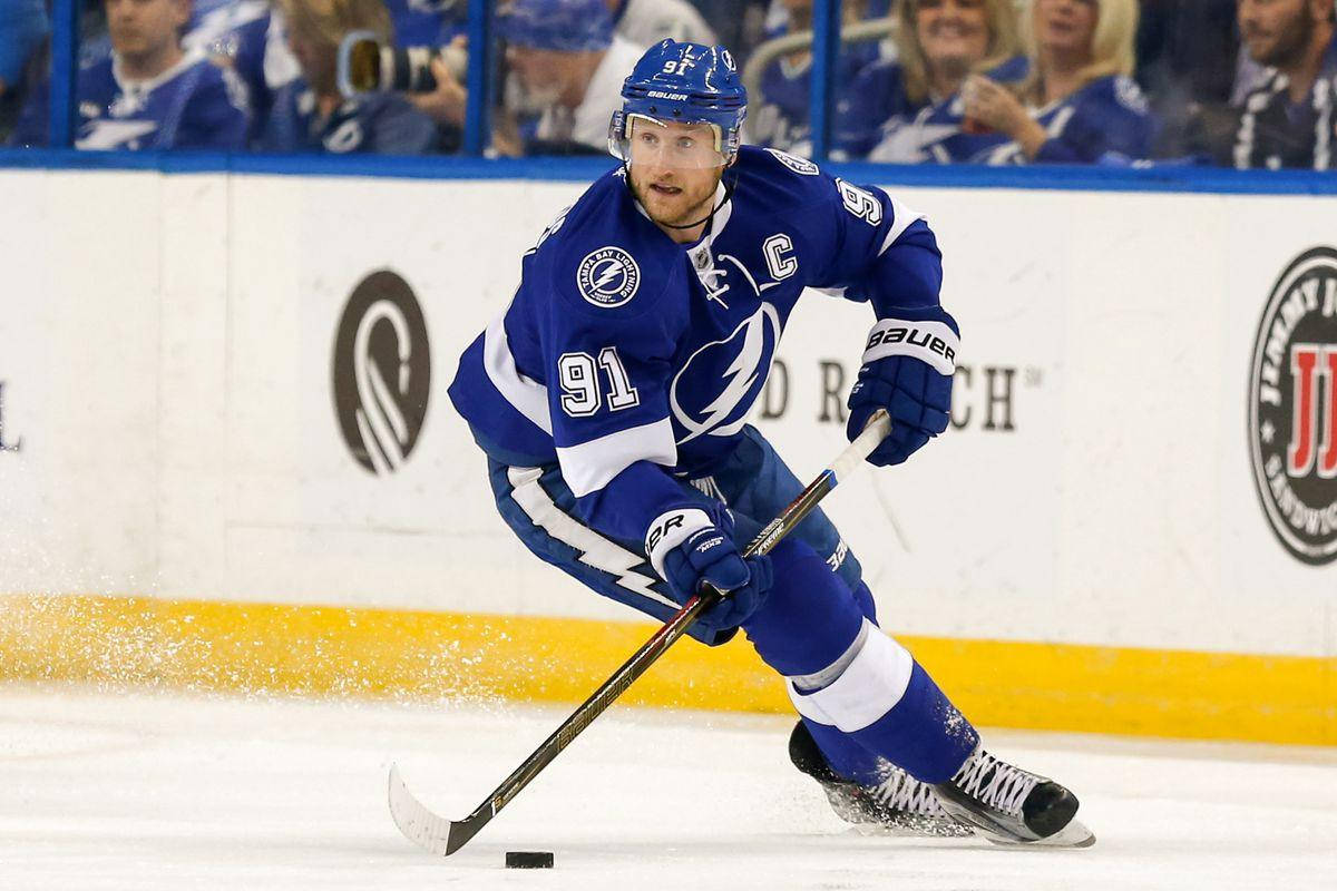 Steven Stamkos Ice Hockey Live Play Wallpaper