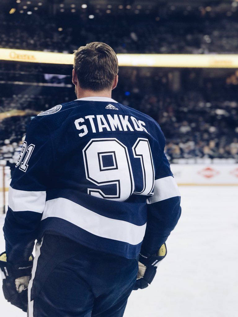 Steven Stamkos Tampa Bay Lightning Ice Hockey Team Wallpaper