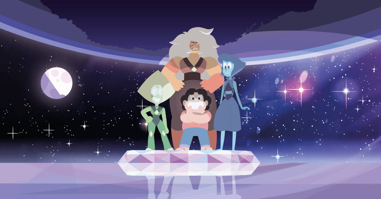 Steven Universe Home World Gems Wallpaper