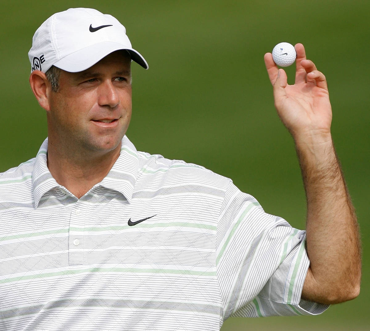 Stewart Cink Wearing All-white Wallpaper