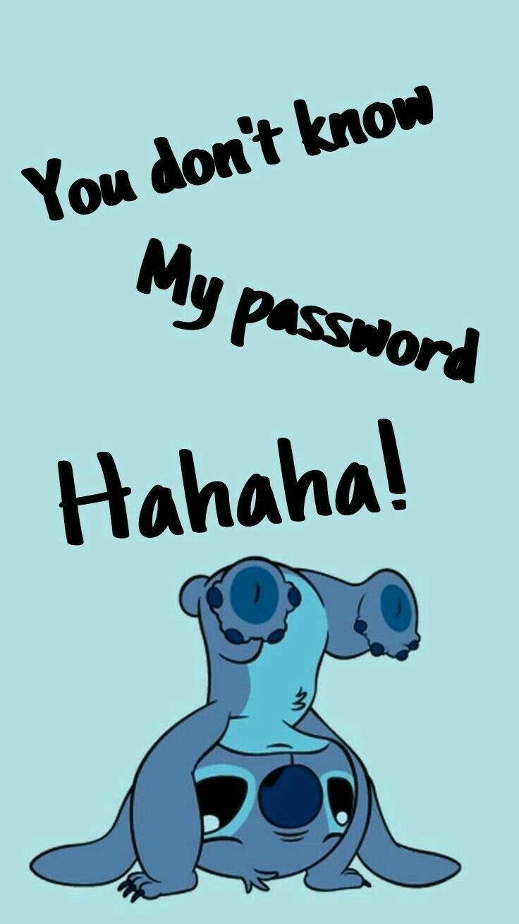 Stitch Hahaha Wallpaper