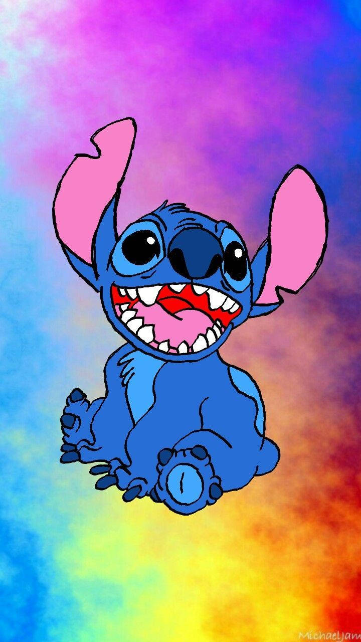 Stitch - The Cartoon Character Wallpaper