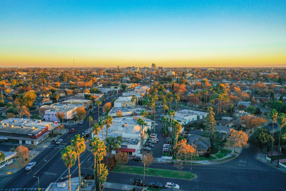 Stockton During Sunrise Wallpaper