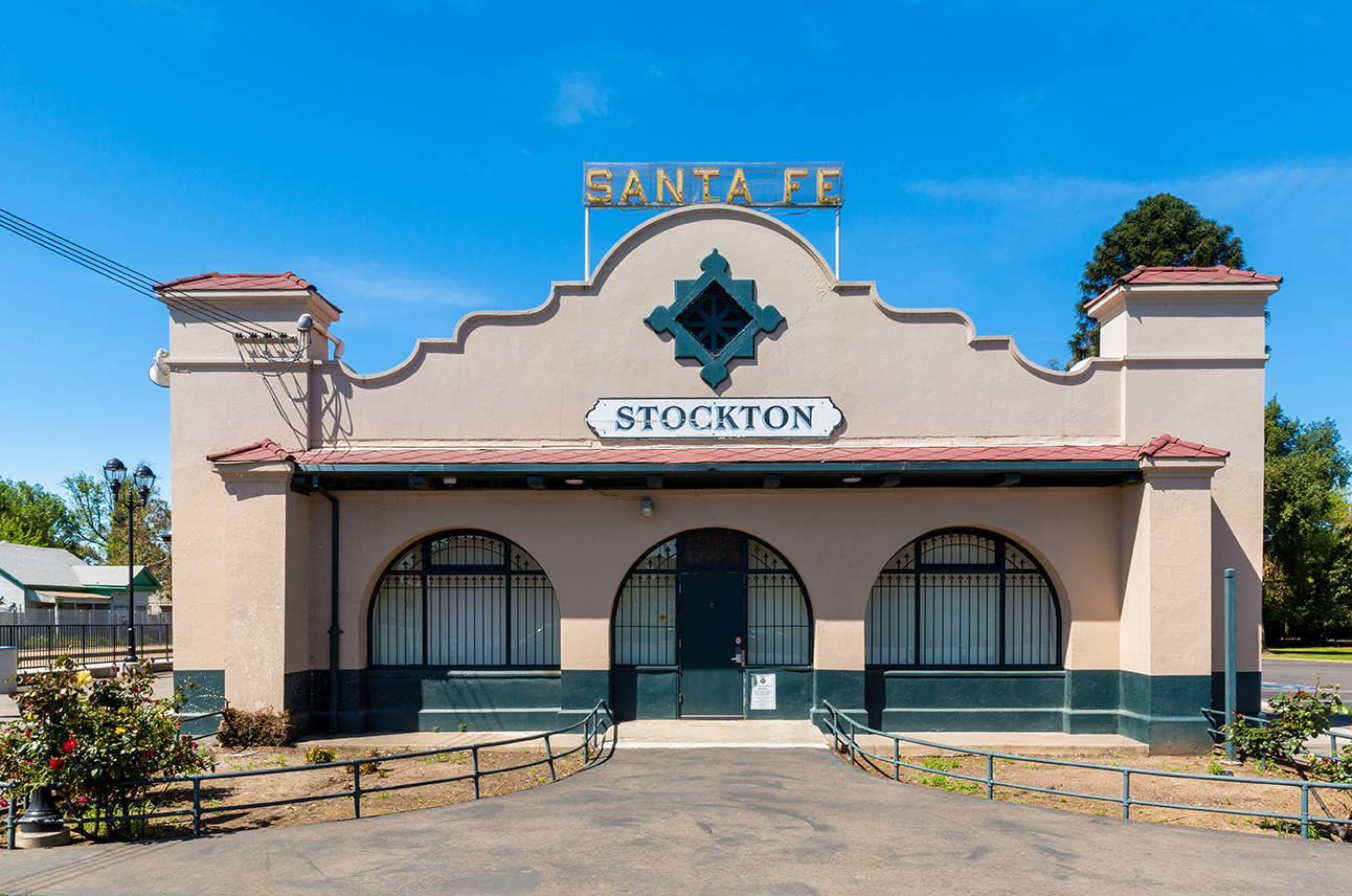 Stockton Train Station Wallpaper