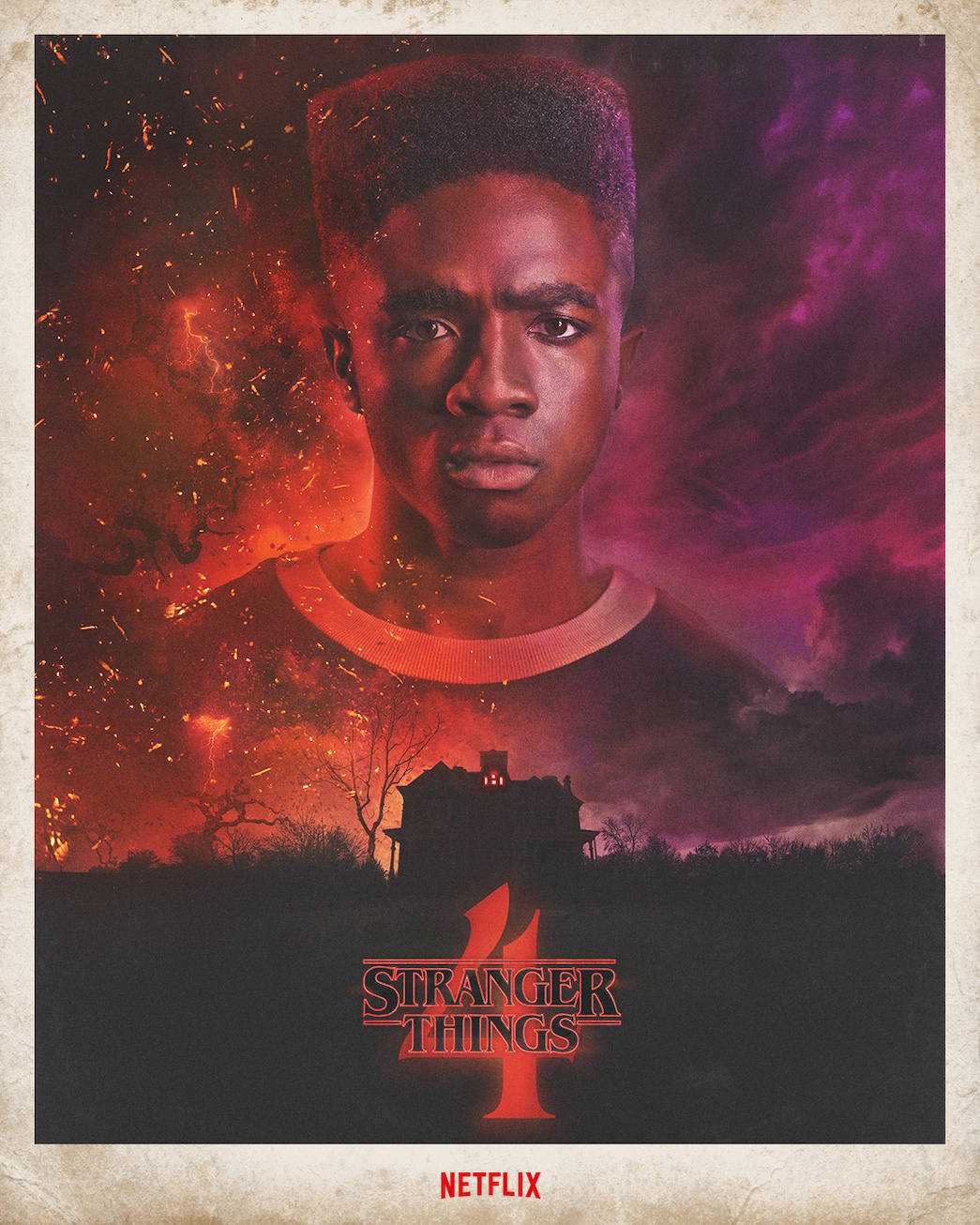 Stranger Things 4 Lucas Sinclair Wallpaper