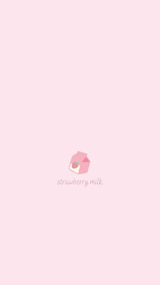 Strawberry Milk Wallpaper Wallpaper