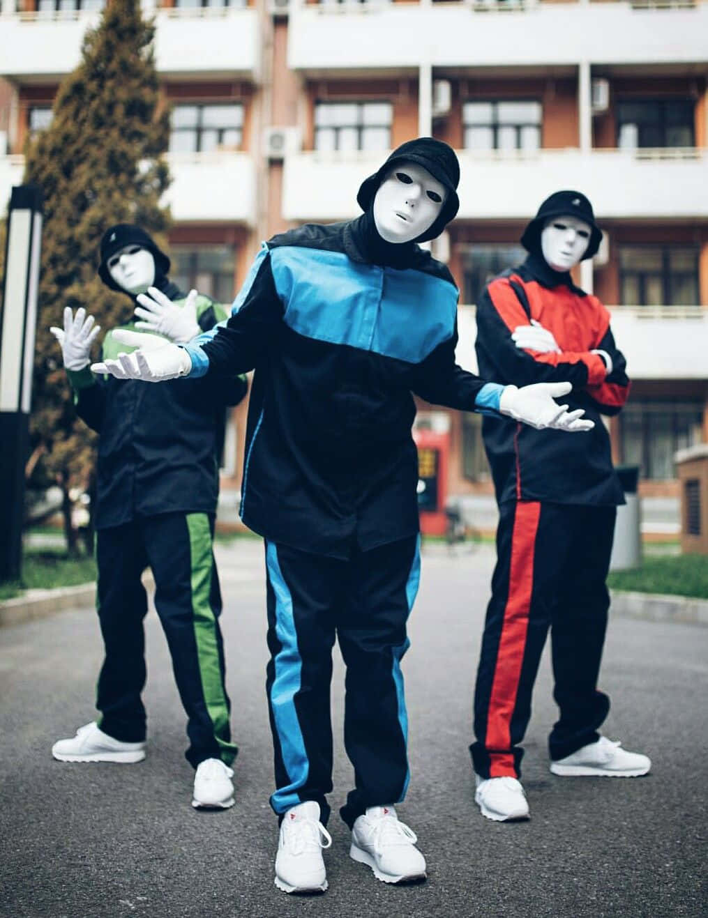 Street Jabbawockeez Masks Mobile Wallpaper