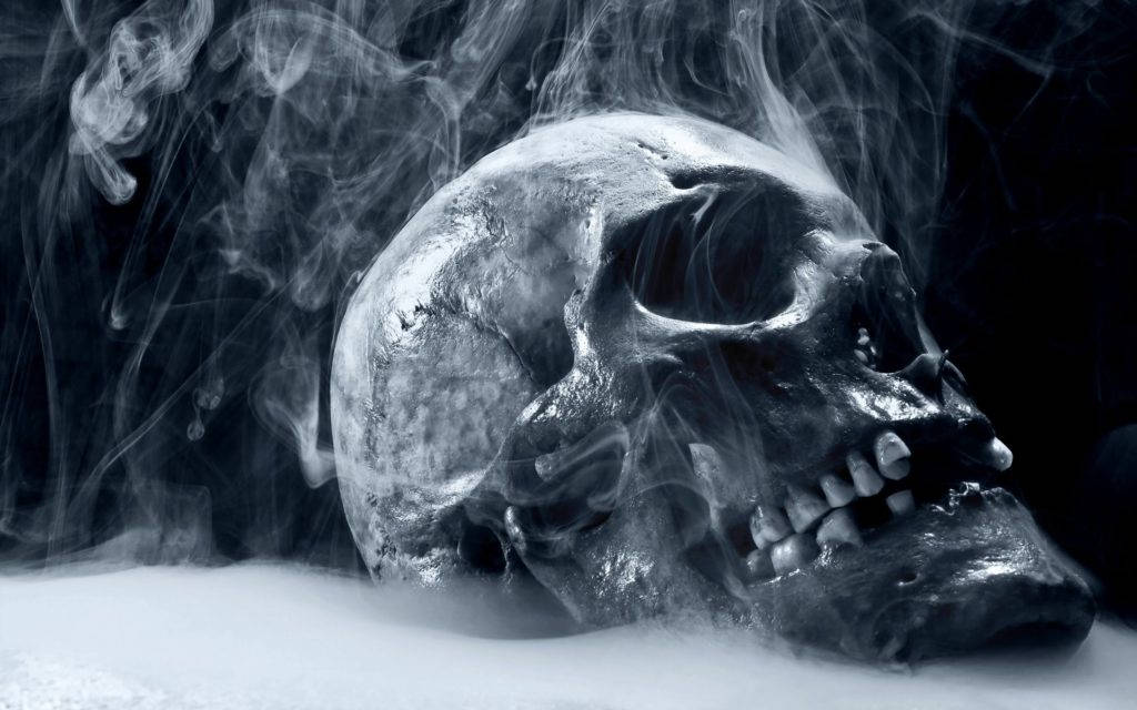 Stunning High Definition Skull Art Wallpaper