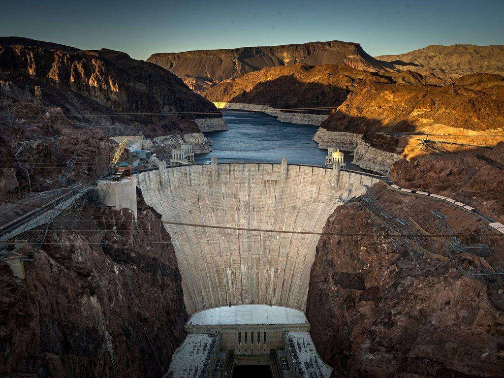 Stunning Hoover Dam Landscape Wallpaper