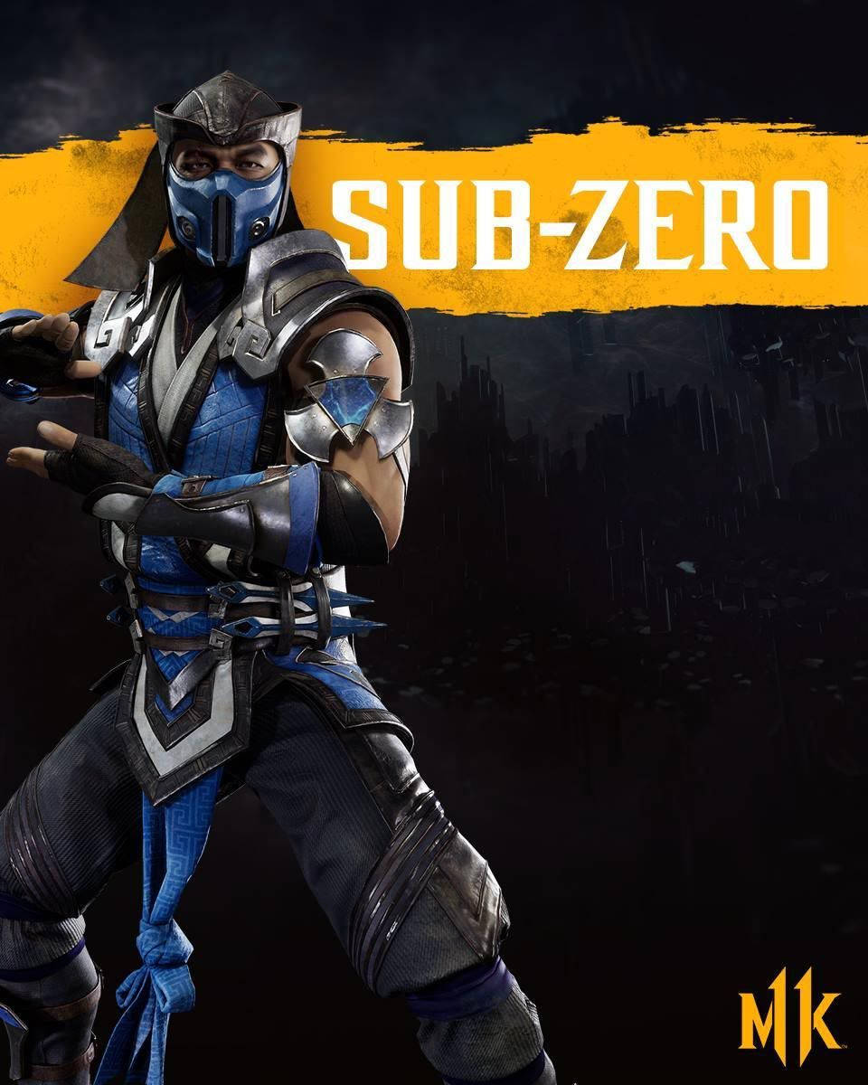 Sub Zero Returns On Mortal Kombat 11 Wallpaper