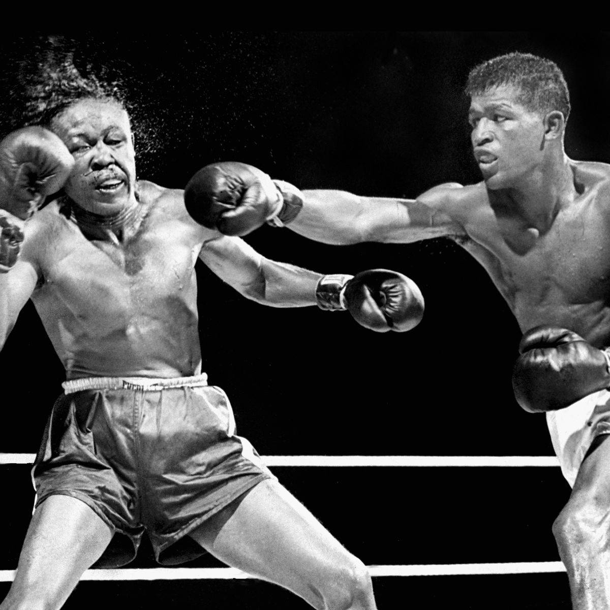 Sugar Ray Robinson Power Punch Wallpaper