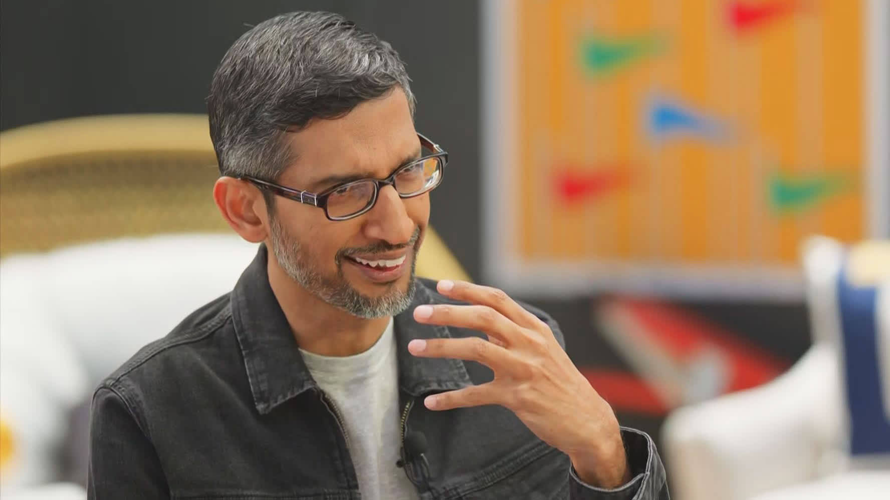 Sundar Pichai Google Ceo Interview Wallpaper