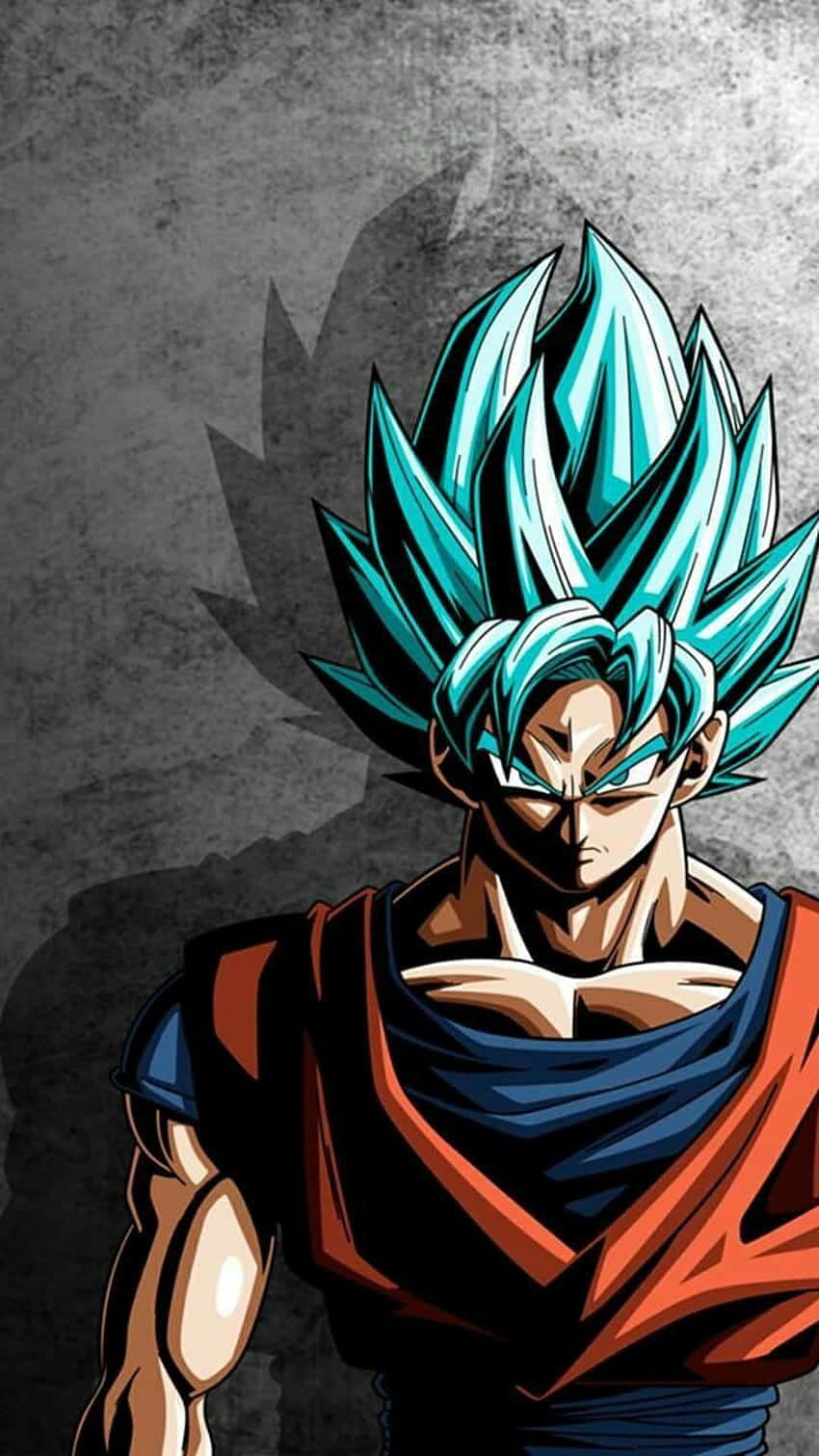 Super Saiyan Blue Goku Portrait Wallpaper