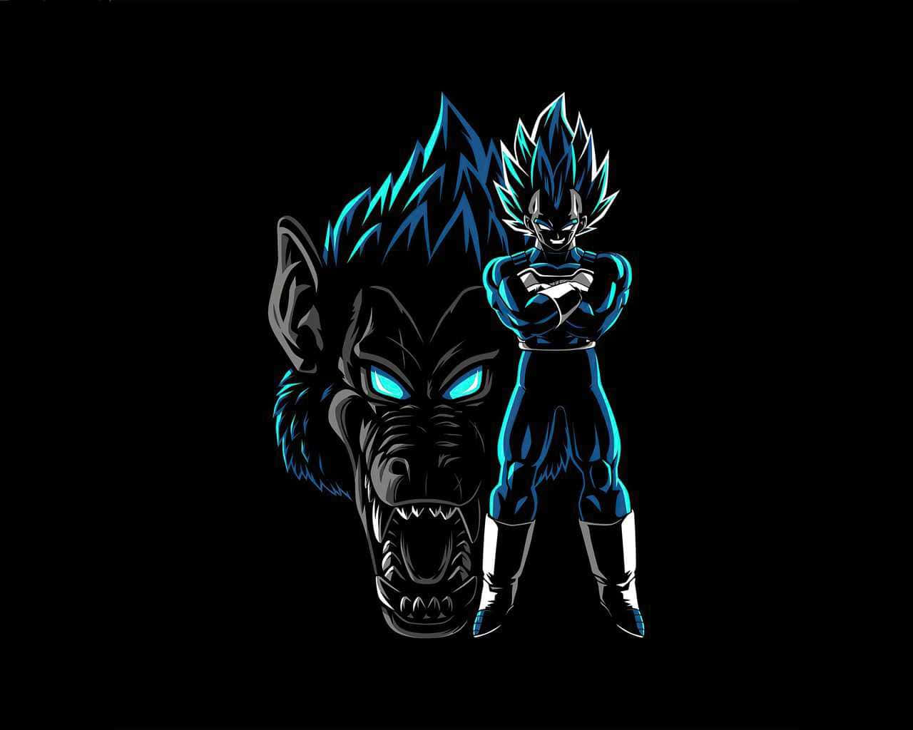 Super Saiyan Blue Of Vegeta Wallpaper