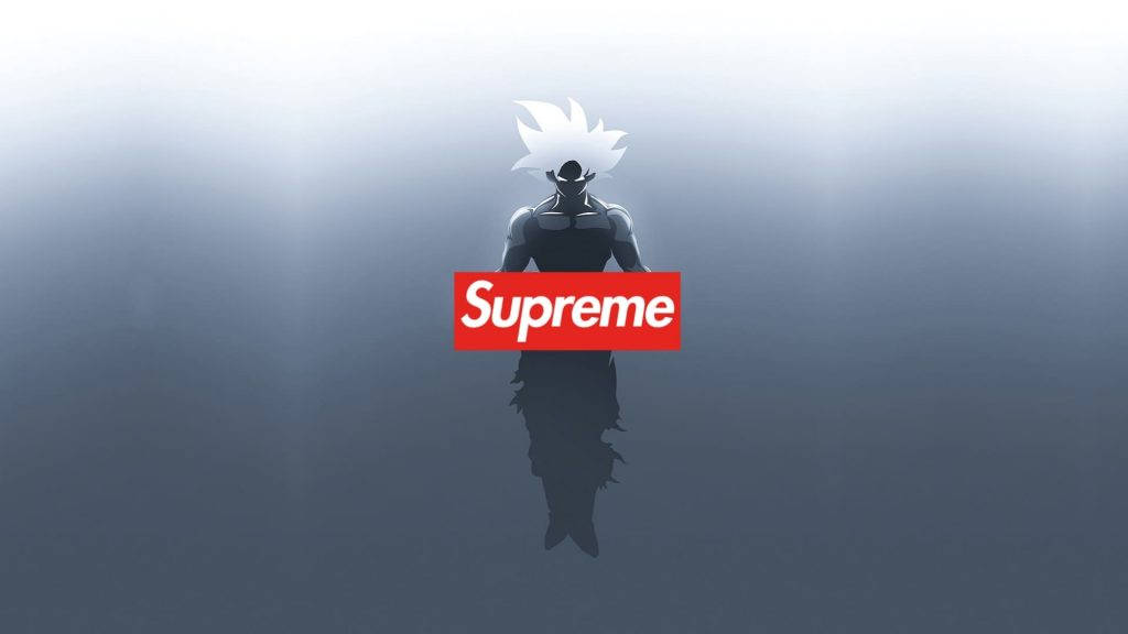 Superhero Supreme Goku Silhouette Wallpaper