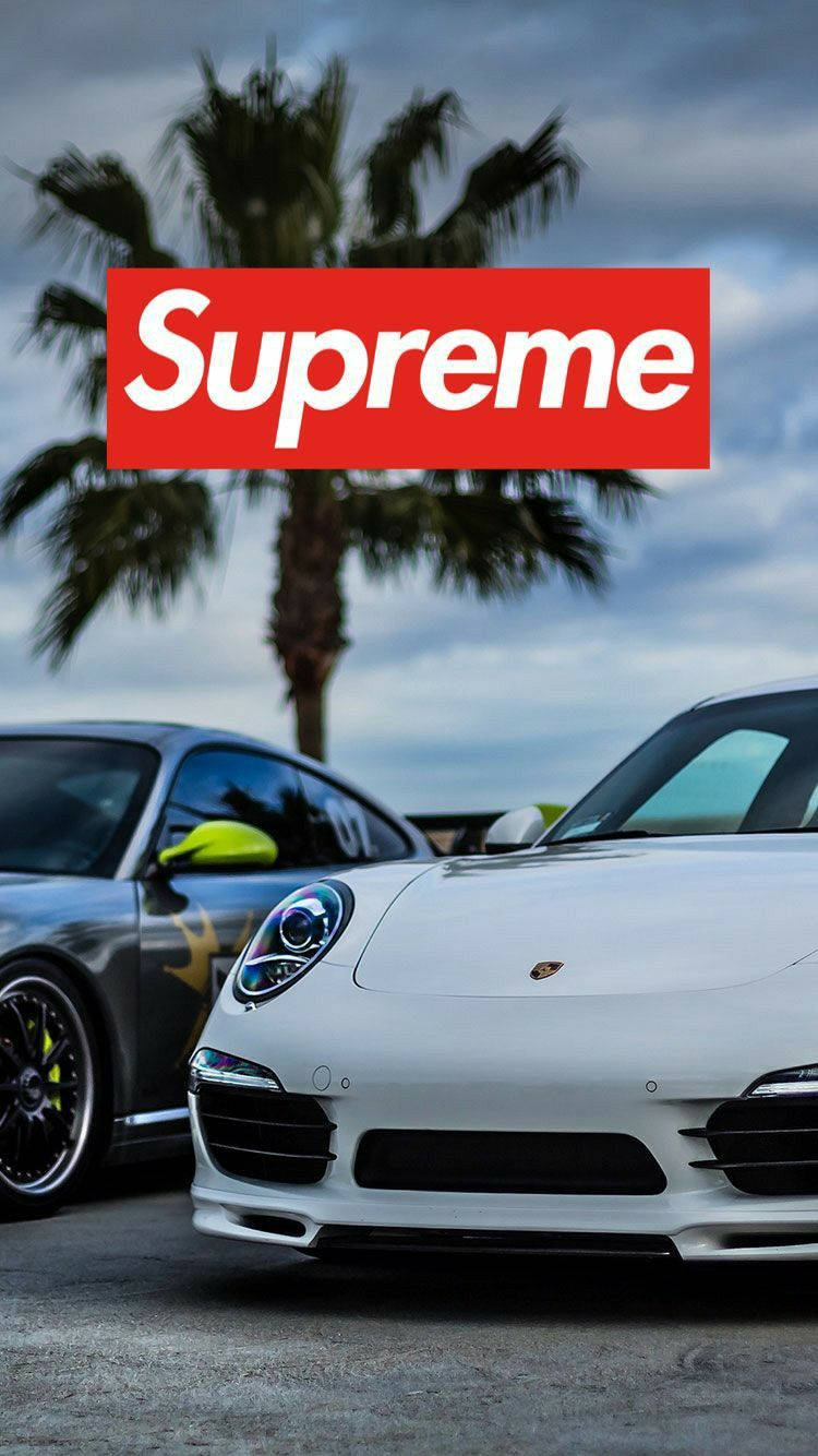 Supreme Aesthetic Cars Wallpaper