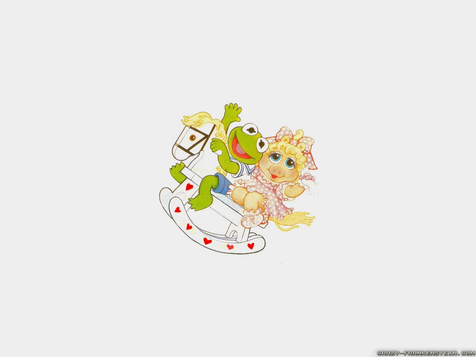 Sweet Miss Piggy And Kermit Wallpaper