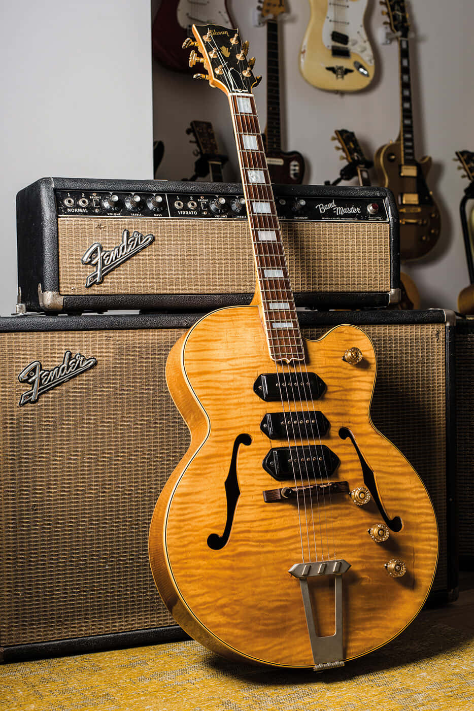 T-bone Walker Gibson Es 6 Guitar Wallpaper