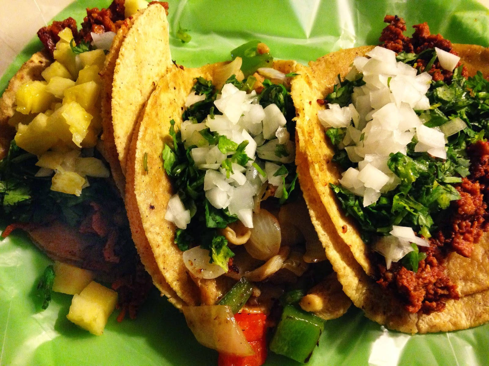 Tacos Al Pastor Traditional Mexican Dish Wallpaper