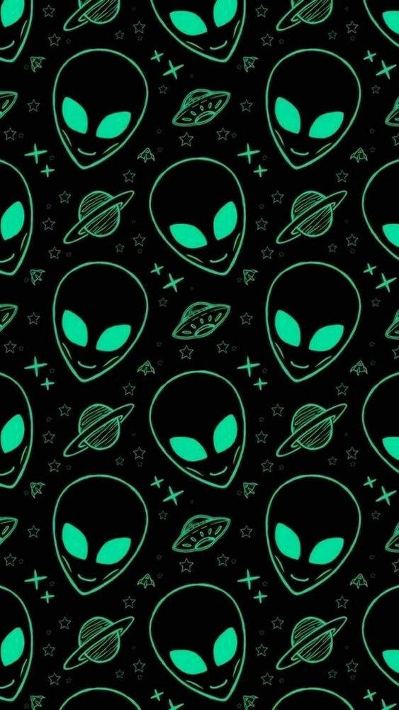 Take A Trip On The Other Side With A Cool Alien Wallpaper