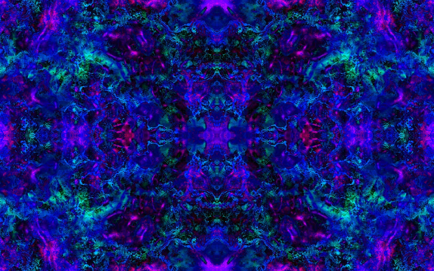 Take A Trip To The World Of Trippy Blue Wallpaper