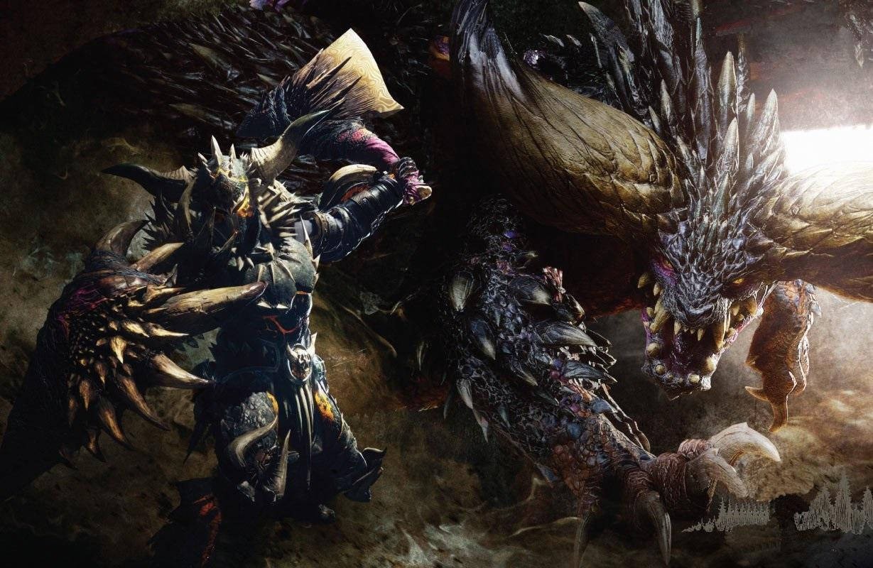 Take On The Iceborne Challenge In Monster Hunter World Wallpaper