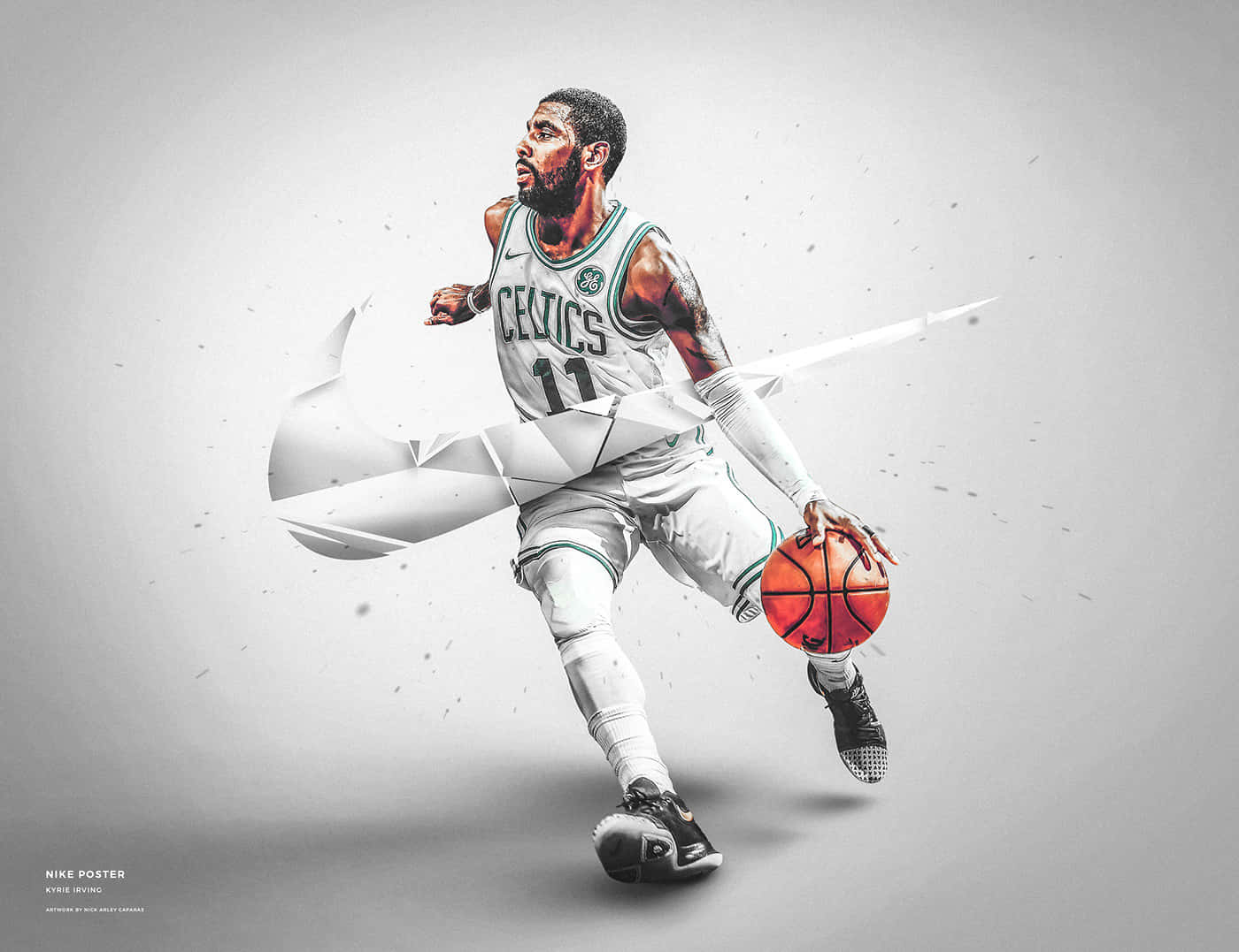 Take Your Game To The Next Level With Nike Basketball. Wallpaper