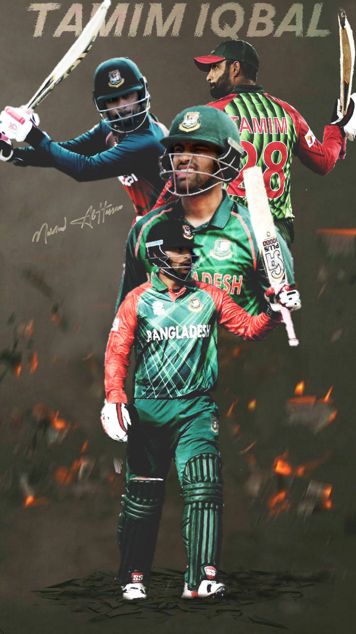 Tamim Iqbal Highlights Poster Wallpaper