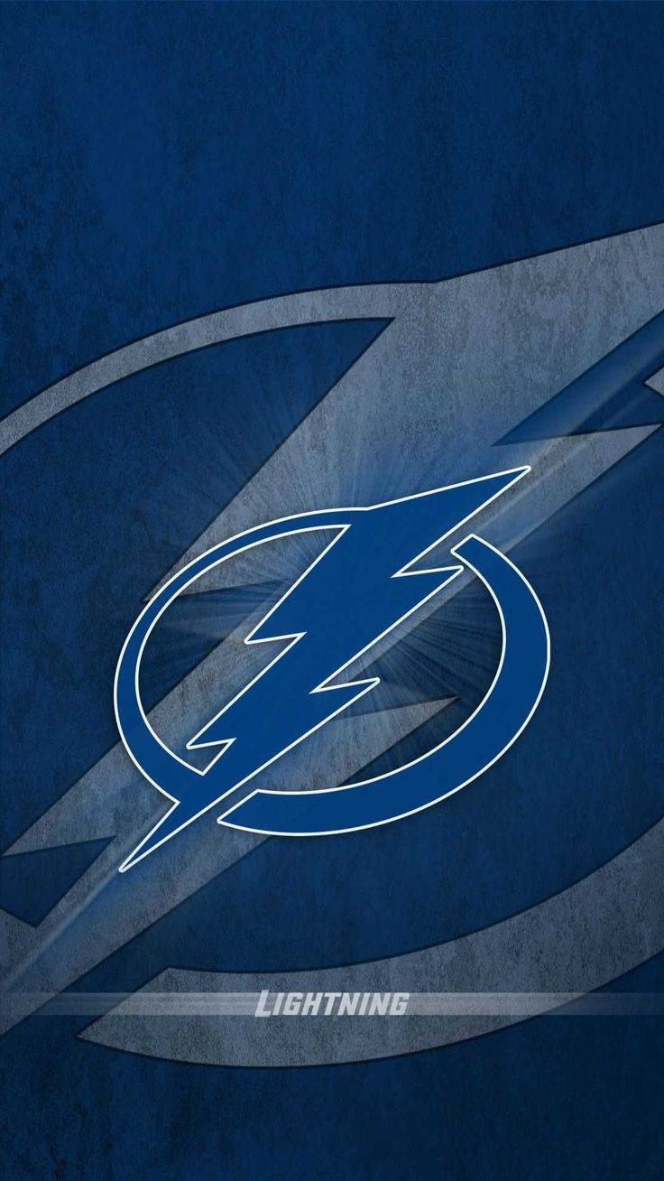 Tampa Bay Lightning Blue Illustration Wallpaper