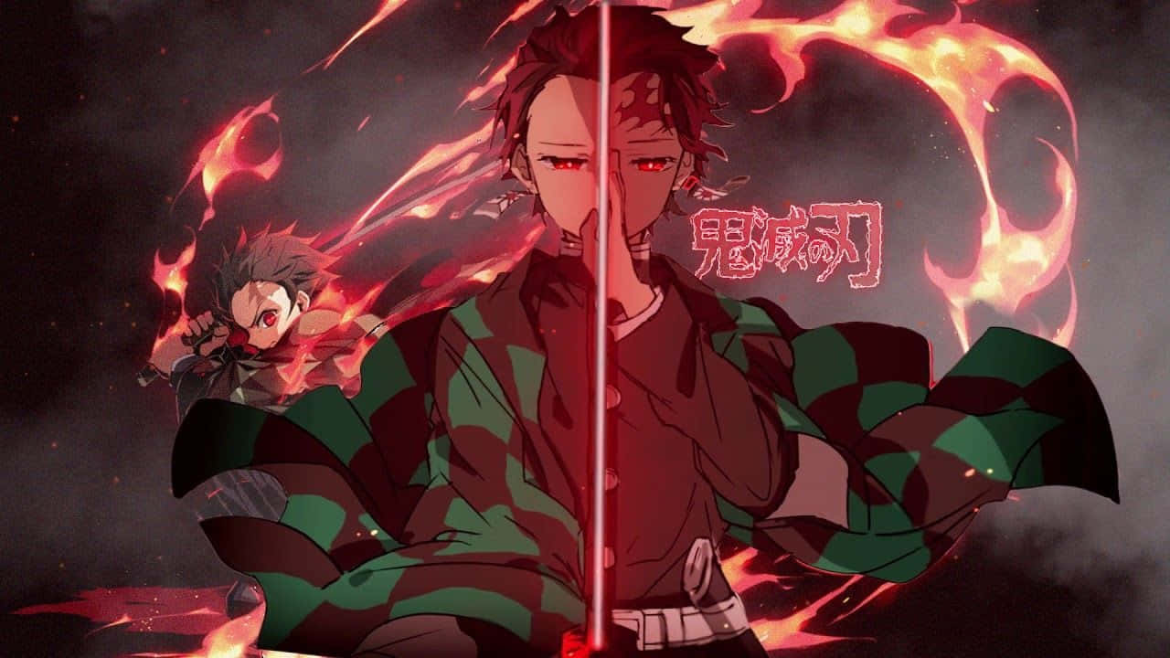 Tanjiro And Nezuko Prepare To Continue Their Epic Quest In Demon Slayer Season 2 Wallpaper