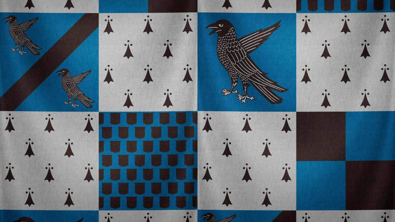 Tapestry Ravenclaw Flag Wallpaper