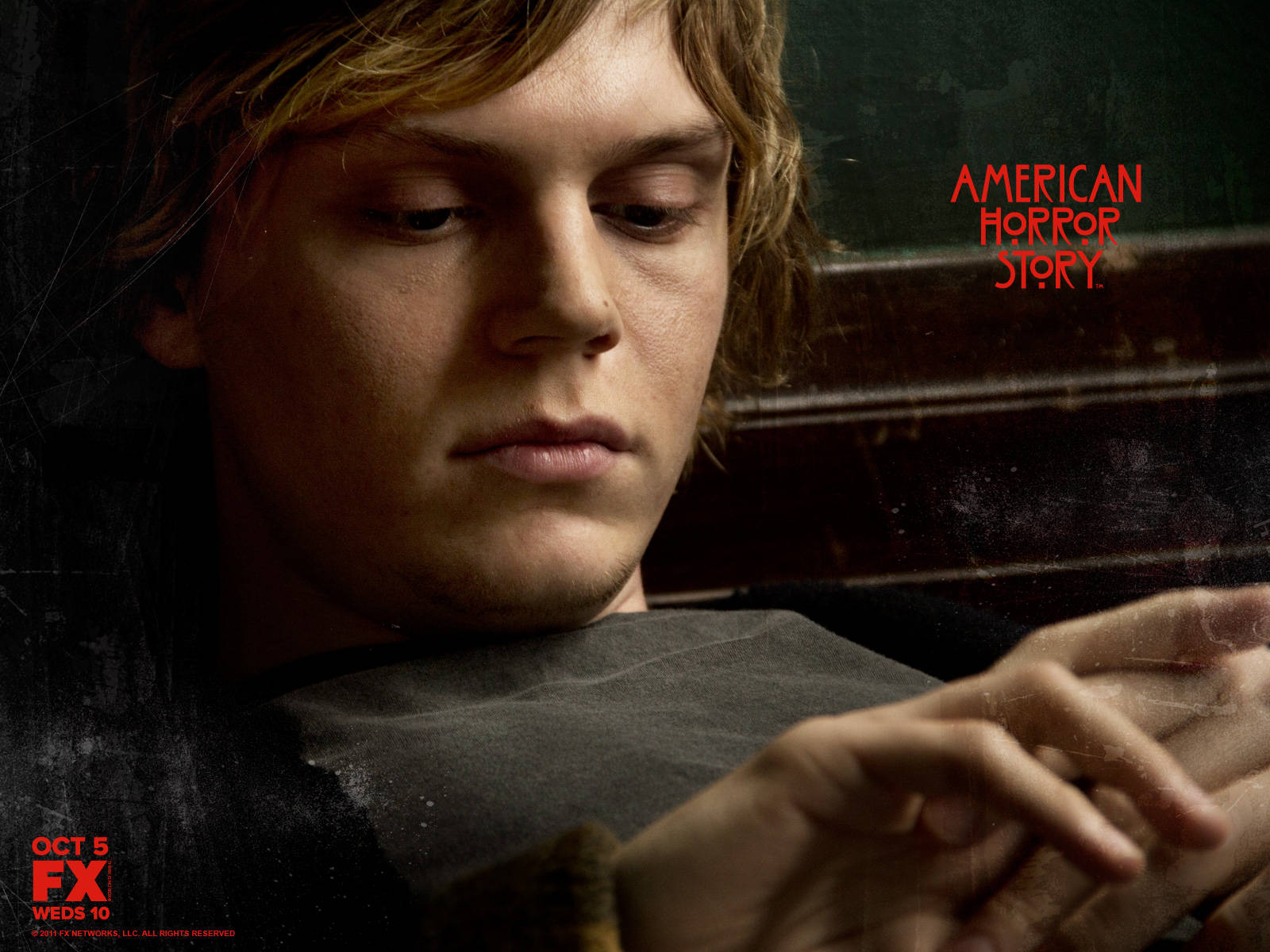 Tate Langdon American Horror Story Wallpaper